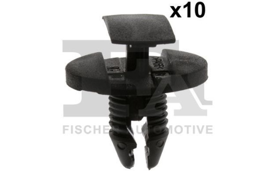 Clip, decorative/protective strip