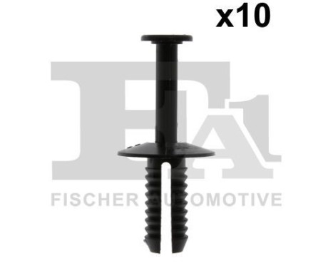 Clip, decorative/protective strip