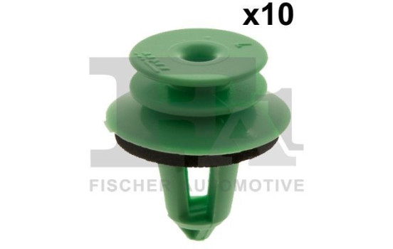 Clip, decorative/protective strip