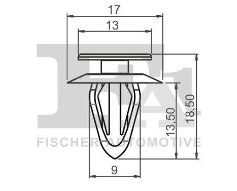 Clip, decorative/protective strip, Image 2