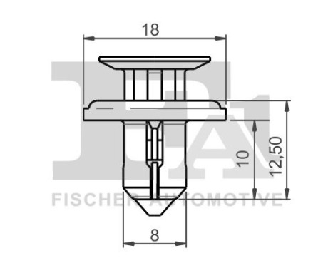 Clip, decorative/protective strip, Image 2