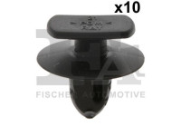 Clip, decorative/protective strip