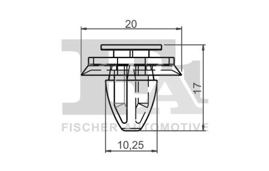 Clip, decorative/protective strip, Image 2