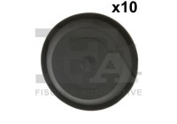 Clip, decorative/protective strip