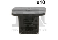 Clip, decorative/protective strip