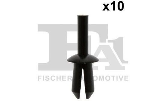 Clip, decorative/protective strip