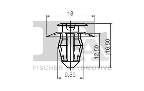 Clip, decorative/protective strip, Image 2