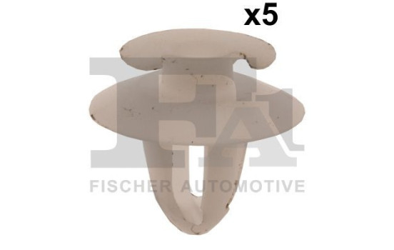 Clip, decorative/protective strip