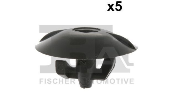 Clip, decorative/protective strip