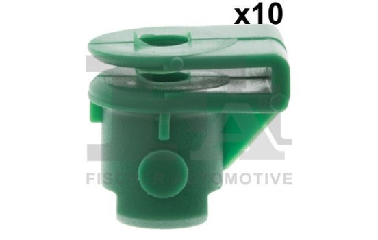 Clip, decorative/protective strip