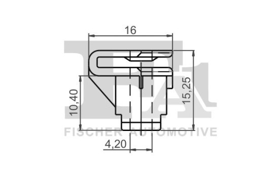 Clip, decorative/protective strip, Image 2