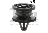 Clip, decorative/protective strip
