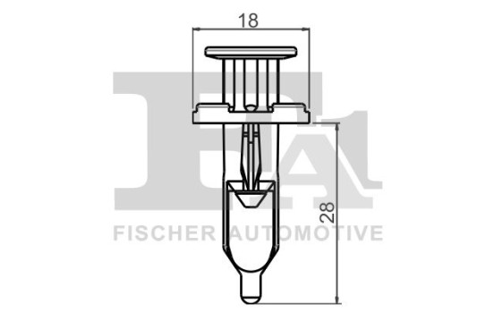 Clip, decorative/protective strip, Image 2