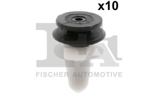 Clip, decorative/protective strip