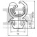 Clip, decorative/protective strip, Thumbnail 2
