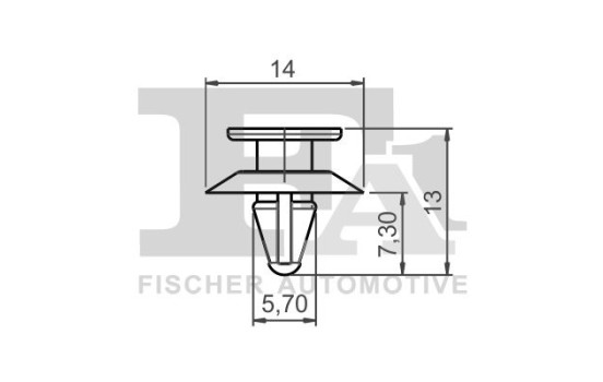 Clip, decorative/protective strip, Image 2