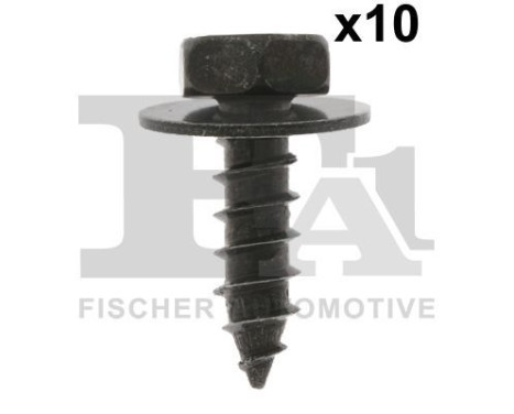 Clip, decorative/protective strip