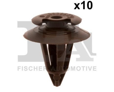 Clip, decorative/protective strip