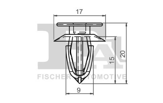 Clip, decorative/protective strip, Image 2