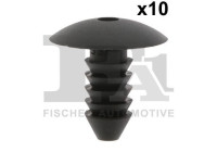 Clip, decorative/protective strip