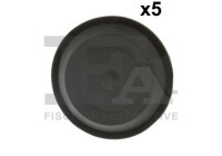 Clip, decorative/protective strip