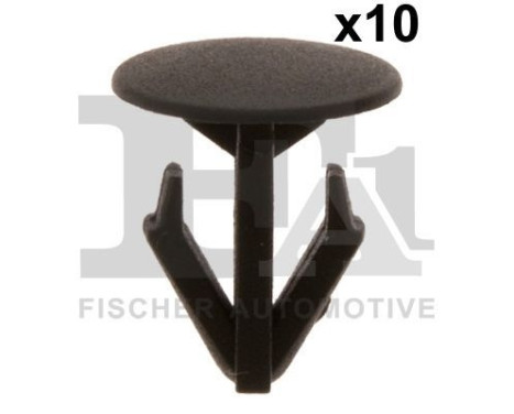 Clip, decorative/protective strip
