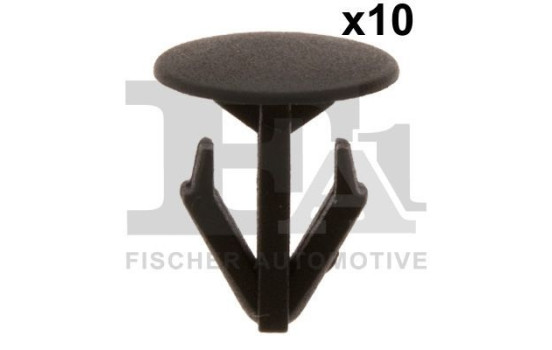 Clip, decorative/protective strip