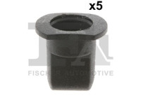 Clip, decorative/protective strip