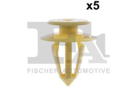 Clip, decorative/protective strip