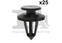 Clip, decorative/protective strip