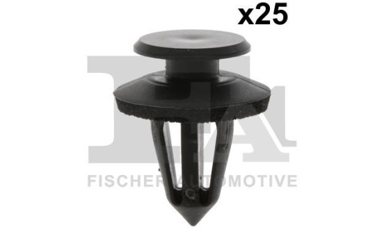 Clip, decorative/protective strip