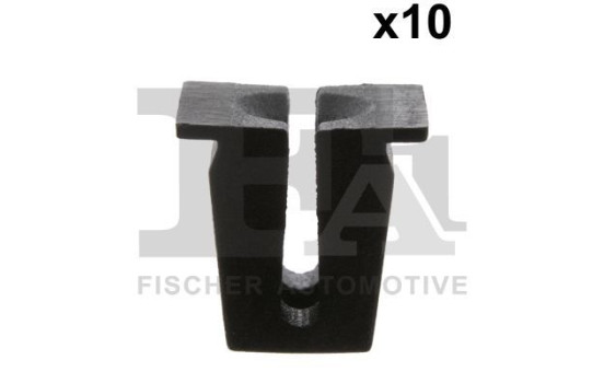 Clip, decorative/protective strip