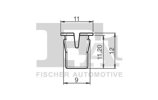 Clip, decorative/protective strip, Image 2