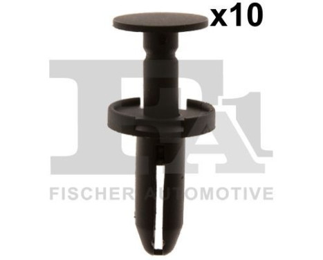 Clip, decorative/protective strip