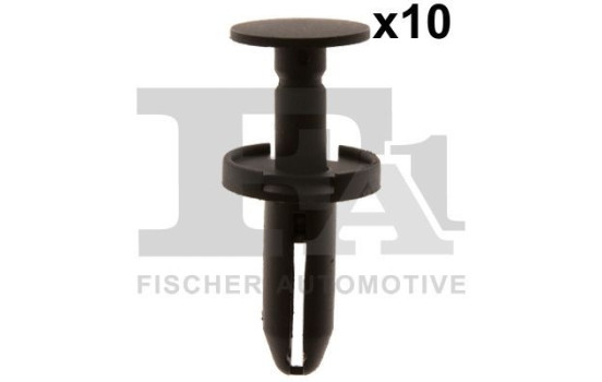 Clip, decorative/protective strip