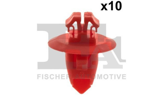 Clip, decorative/protective strip