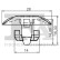 Clip, decorative/protective strip, Thumbnail 2