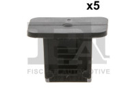 Clip, decorative/protective strip