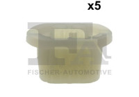 Clip, decorative/protective strip