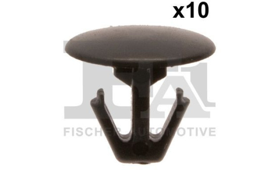 Clip, decorative/protective strip