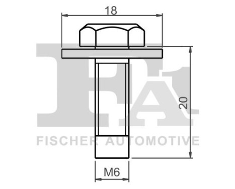 Clip, decorative/protective strip