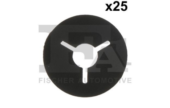 Clip, decorative/protective strip