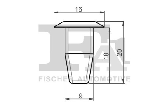 Clip, decorative/protective strip, Image 2