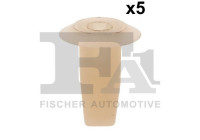 Clip, decorative/protective strip