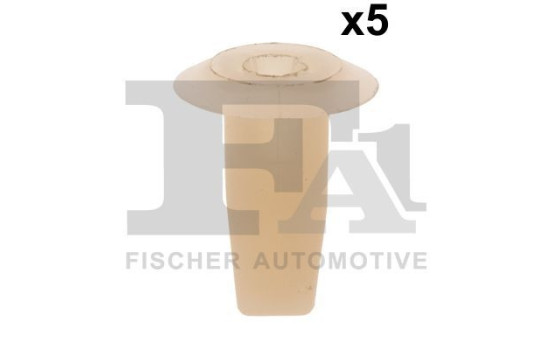 Clip, decorative/protective strip