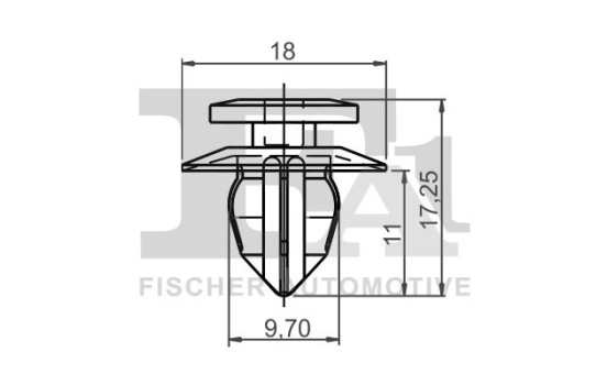 Clip, decorative/protective strip, Image 2