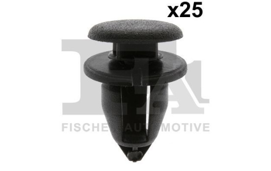 Clip, decorative/protective strip
