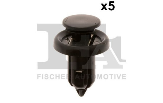 Clip, decorative/protective strip