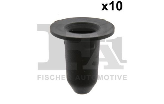 Clip, decorative/protective strip