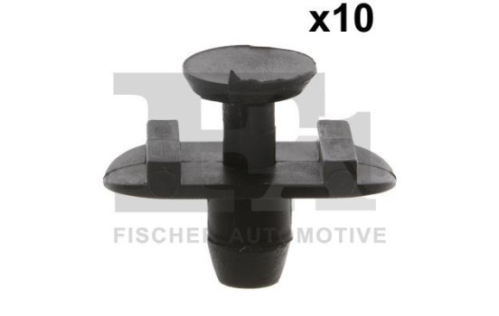 Clip, decorative/protective strip